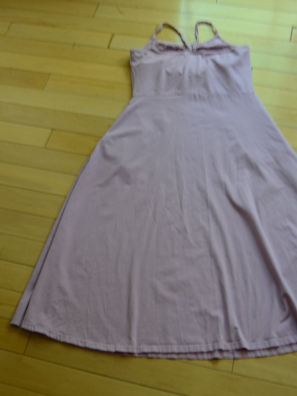 Pact Purple Fit And Flare Midi Dress Organic Cotton Size XL - Picture 8 of 10